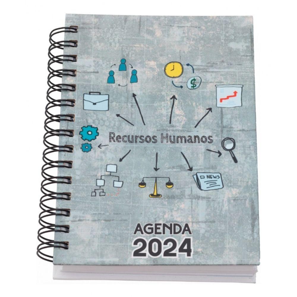 Agenda Profissões 2024 Capa Dura Laminada A5 352 Pgs