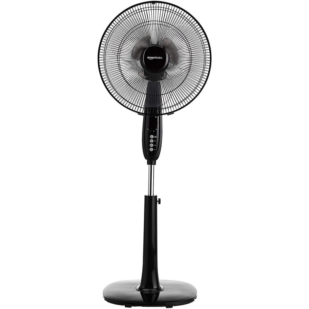 AMZ Ventilador de Coluna, 135 cm, 55 W, 110V, preto.