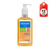 Kit C-12 Granado Glicerinado Camomila Sabonete Líquido 250ml