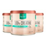 Kit 3 Creatine 100% Creatina Monohidratada Nutrify 300g