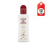 Kit C-12 Davene Leite De Aveia Clássico Hidratante 180ml