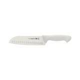 Faca Santoku Tramontina Premium Com Lâmina Aço Inox Cabo Polipropileno Branco 7pol Tramontina