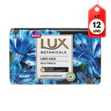 Kit C-12 Lux Botânicals Lírio Azul Sabonete Glicerina 85g