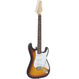 Guitarra Giannini G100 Sunburst Com Escudo Branco [f002]
