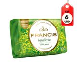 Kit C-06 Francis Suave Sabonete Barra Verde 85g