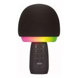 Microfone Karaoke Xtrad Ws-602 4 Efeitos De Voz Cor Preto