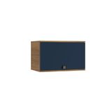 Armário Aéreo Celeste Kappesberg 100% Mdf 1 Porta Basculante Nogueira-azul 60cm