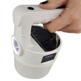 Luminaria Solar Externa Lanterna Duplo Led 2 Em 1 Camping