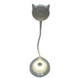 Luminaria Gato Abajur Pet Mesa Led Touch Flexivel