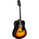 Violão Giannini Gd1 Eq Eletroacústico Dreadnought Vintage Sunburst Satin