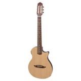 Violão Giannini Stage Stn Spc Eletroacústico Flat Ceq Nylon Natural