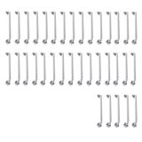 Alça De Apoio 80cm Barra Inox Kit 34 Unidades Cadeirante Idoso Gestante Acessibilidade Banheiro Box