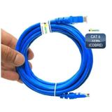 Cabo De Rede Cat 6 3 Metros 3m Patch Cord Rj45 Lan Internet