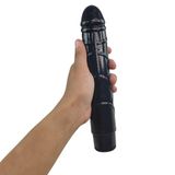 Penis Dildo Vibrador Preto 23cm Multi Velocidade