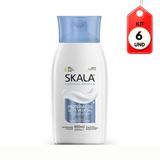 Kit C/06 Skala Proteínas Do Leite Loção Hidratante 400ml