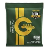 Jogo De Cordas P-violão Bronze 85-15 Groove 0.010&quot;-0.050&quot; Gfp3
