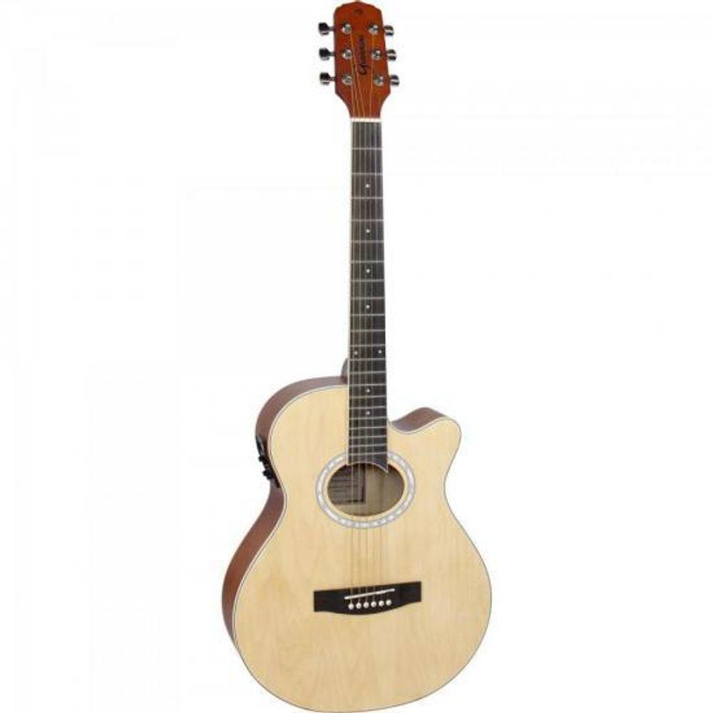 Violão Giannini Gsf1d Mini Jumbo Aço Mini Jumbo Natural Satin [f002]