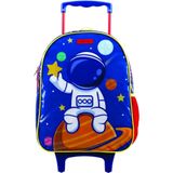 Mochila Infantil Astronauta C/ Carrinho Ref 12290