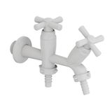 Torneira Pvc Para Tanque-maquina Cross Branca 1-2&quot; - Tigre