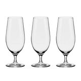 Conjunto 03 Taça De Cristal Para Cerveja 460 Ml Beer Glass Classic Oxford