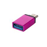 Adaptador Usb-c 3.0 Com Função Otg - Rosa