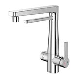 Torneira Misturador Monocomando Nova Docol Vitalis 1579606 Com Filtro De Bancada Cromada