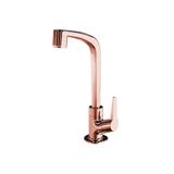 Torneira Plástica Lorenzetti Flatt 1195 F71 De Bancada Rose Gold