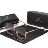 Óculos Kingseven 2023 Gradiente Retângulo Lentes Uv400 Feminino Marrom