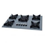 Fogão Cooktop Fischer 5 Bocas Tripla Chama Infinity Eiger 26298-82005 Bivolt