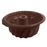 Forma Para Bolo Em Silicone Glacê Brinox Chocolate