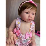 Bebê Reborn Luiza - Kit Completo Corpo Do Bebê Tecido