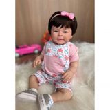 Bebê Reborn Valentina - Kit Simples Corpo Do Bebê Tecido