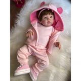 Bebê Reborn Gabi - Kit Simples Corpo Do Bebê Tecido