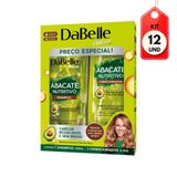 Kit C/12 Dabelle Abacate Nutritivo Shampoo 250ml + Condicionador 200ml