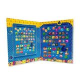 Tablet Infantil Galinha Pintadinha + 3 Pilhas Aaa Azul