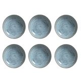 Conjunto De Pratos Fundos 06 Peças Linhas Breeze Porto Brasil