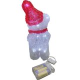 Urso Polar Natal Enfeite Iluminado Led Decoraçao Natalino Decoraçao Casa Loja Escritorio