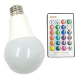 Lâmpada Colorida Led Rgb Bulb 16 Cores