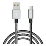 Cabo Carregador Usb C Tipo C Metal Super Reforçado 2.1a Type C Kingo