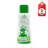 Kit C/03 Bio Instinto Menta Sabonete Íntimo 200ml