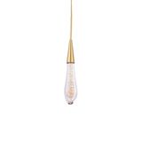 Lustre Pendente Nordecor Leah 2409 Dourado Led Bivolt