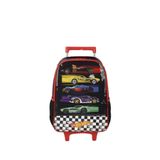 Mochila De Rodinhas Hot Wheels Preto Luxcel