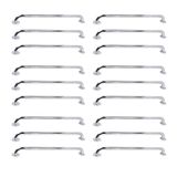 Alça De Apoio Barra 70cm Inox Kit 18 Unidades Idoso Cadeirante Deficiente Banheiro Box Parede