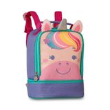 Lancheira Térmica Infantil Com Alça Personagem:unicórnio Roxo