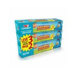 Condor Galinha Pintadinha Gel Dental S- Flúor 3x50g