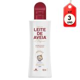 Kit C/03 Davene Leite De Aveia Intensa Hidratante 180ml