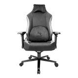 Cadeira Gamer Neologic Stealth, Pistão Classe 4, 4d, Reclinável Até 160, Tecido Suede, Preto, Suporta Até 200kg - Nstebl U Unica Unica