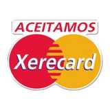 Adesivo Decorativo Em Relevo Aceitamos Xerecard Cor Amarelo