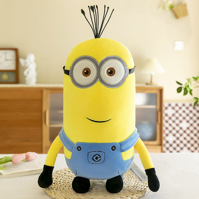 Brinquedo De Pelúcia Despicable Me Dolls Kevin With Eyes 45 Cm Para Crianças