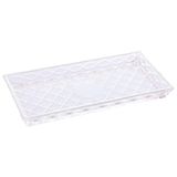 Travessa Para Servir De Vidro Diamond 28,5x14,5x2cm